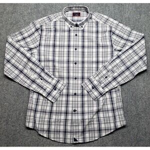 UNTUCKit Romero Shirt Mens S Regular Plaid Long Sleeve Button Up Cotton New